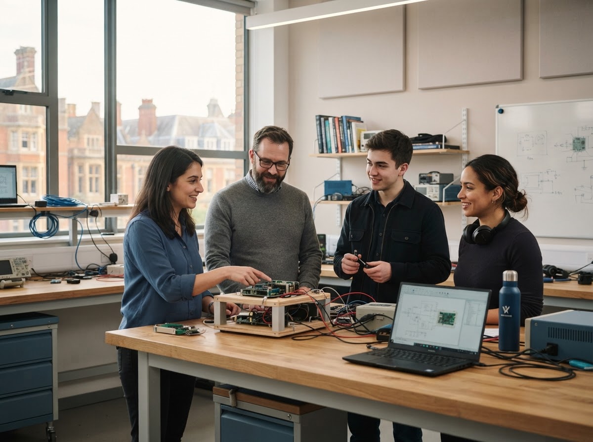 Marée Rentoire analyst reviewing predictive modelling output on a laptop
